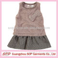 newest design lovely baby girl winter dresses